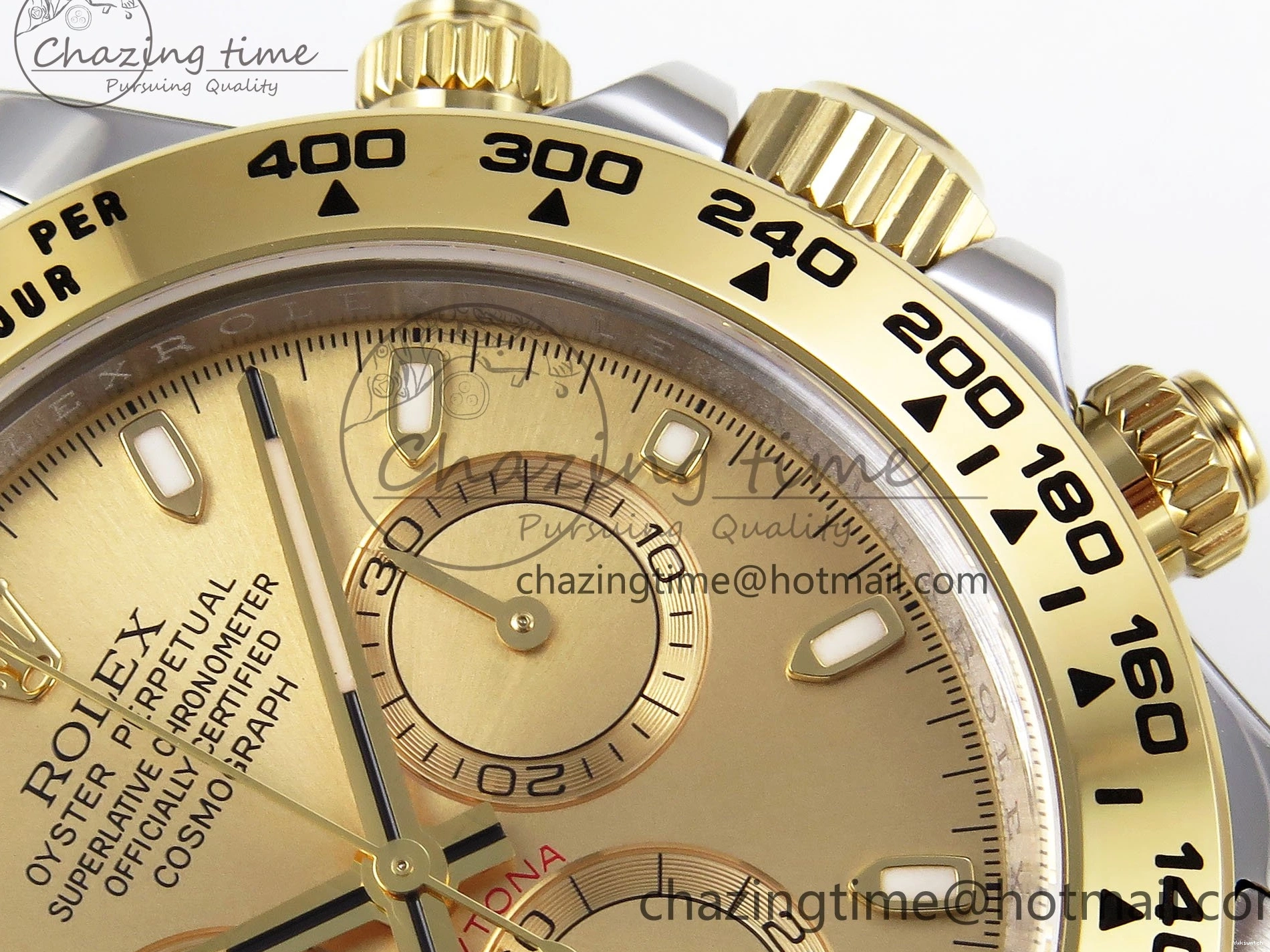 Best YG SS SA4130 1:1 Clean 116503 on Bracelet YG Daytona V2 Edition Dial 0119